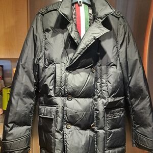 Patrizia Pepe Black Puffer Coat